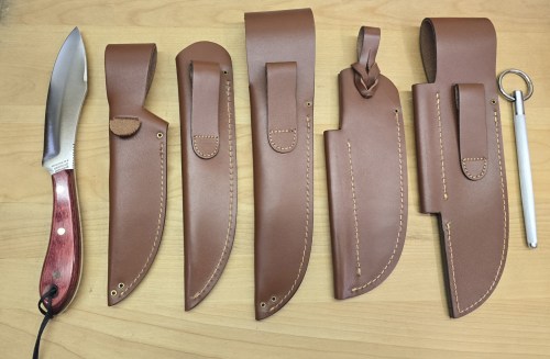 GK survival knife sheath options back